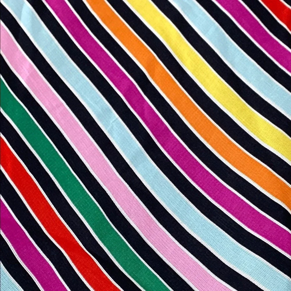VNTG 90’s/Y2K Ceduxion Rainbow A-line Knee-length Skirt